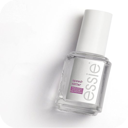 - for essie dry coat nail speed.setter - ca top quick polish