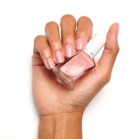 stitch by stitch - color nail - lacquer nail essie pink gel polish, 