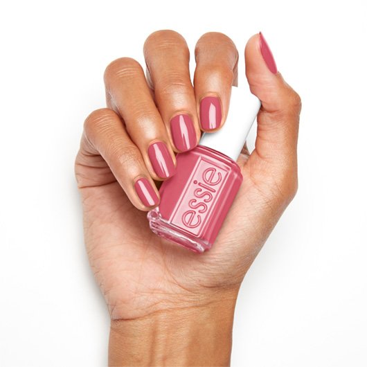 cream - hot shout pink and polish essie - canada nail ice
